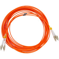 Патч-корд Hyperline FC-D2-50-LC/PR-LC/PR-H-10M-LSZH-OR волоконно-оптический (шнур) MM 50/12 35130