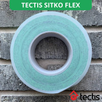 Армированная клейкая лента для склейки мембраны и пароизоляции Tectis Sitko Flex 50 мм х 25 м 07523