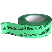 Армированная клейкая лента для склейки мембраны и пароизоляции Tectis Sitko Flex 50 мм х 25 м 07523