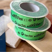 Армированная клейкая лента для склейки мембраны и пароизоляции Tectis Sitko Flex 50 мм х 25 м 07523