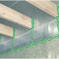 Армированная клейкая лента для склейки мембраны и пароизоляции Tectis Sitko Flex 50 мм х 25 м 07523