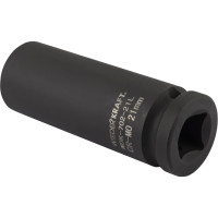 Головка ударная глубокая тонкостенная 6-гранная (21 мм; 1/2") WIEDERKRAFT WDK-702-21L
