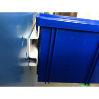 Настенный органайзер СТЕЛЛА-ТЕХНИК 4 ящика V-2, V-2-650-синий