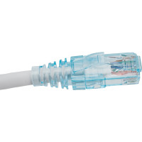 Патч-корд Hyperline PC-LPM-UTP-RJ45-RJ45-C6-1.5M-LSZH-WH U/UTP, Cat.6 (100% Fluke Component Tested), LSZH, 1.5 м, белый 230224