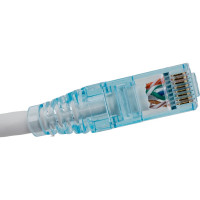 Патч-корд Hyperline PC-LPM-UTP-RJ45-RJ45-C6-1.5M-LSZH-WH U/UTP, Cat.6 (100% Fluke Component Tested), LSZH, 1.5 м, белый 230224