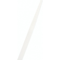 Нейлоновая кабельная хомут-стяжка под винт duwi 200x4,3 мм, белая, упаковка 10 шт. 30298 8