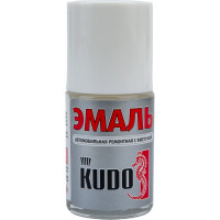 Автомобильная ремонтная эмаль с кисточкой KUDO Белое облако 240 KU-70240-BB