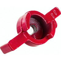 Рукоятка для шарового крана PROFACTOR PF STANDARD бабочка, красный/синий 1/2" - 3/4" PF FBV 1520WH