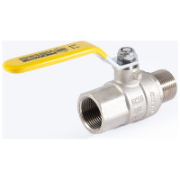 Шаровой кран для газа PROFACTOR PF GAS ручка рычаг, в/н 3/4 дюйма PF GBV 346