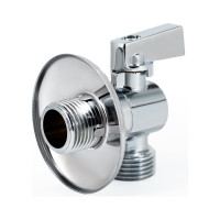 Угловой шаровой кран PROFACTOR PF CHROME ручка флажок, н/н 1/2 дюйма х 1/2 дюйма PF BAV 354