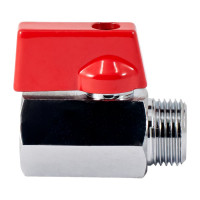 Шаровой кран PROFACTOR PF CHROME MINI для бытовой техники в/н 3/8 PF BMV 352.10