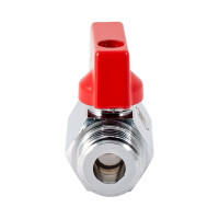 Шаровой кран PROFACTOR PF CHROME MINI для бытовой техники в/н 3/8 PF BMV 352.10