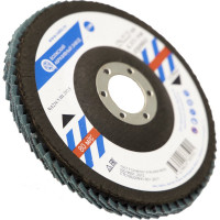 Круг лепестковый торцевой (125х22.23 мм; керамика; P40) ОАО Волжский абразивный завод Н0156044 УП-00290674