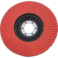 Круг лепестковый торцевой (125х22.23 мм; керамика; P80) ОАО Волжский абразивный завод Н0156036 УП-00291105