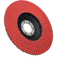 Круг лепестковый торцевой (125х22.23 мм; керамика; P80) ОАО Волжский абразивный завод Н0156036 УП-00291105