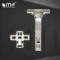 Угловая петля MF 90 градусов, Clip-on с доводчиком 10296v