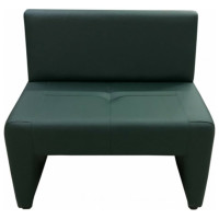 Угловой диван Мягкий офис Ритм зеленый РТ401ЗЛ