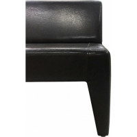 Диван Мягкий офис Ритм одноместный шоколадный РТ102ШК