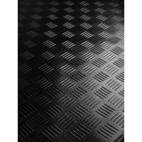 Резиновое рулонное покрытие ComeForte Шашки 1,5х10 м Checker Rubber СС002787