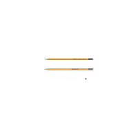 Шестигранный чернографитный карандаш ErichKrause Amber с ластиком 101 HB 45603