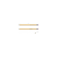Шестигранный чернографитный карандаш ErichKrause Amber с ластиком 101 HB 45603