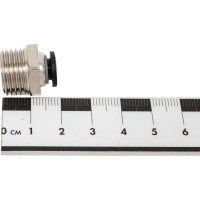 Фитинг прямой трубки ПВХ PC (10 шт; M16х1.5 - 6 мм) Дали-Авто DA-00617