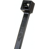 Стяжки черного цвета SapiSelco 3.5х140 мм, полиамид 6.6, уп. 100 шт. SEL.3.210R