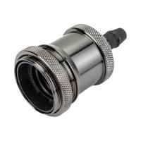 Подвесной патрон TDM ELECTRIC Е27, металлический "Лофт", черный SQ0335-0047