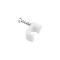 Пластиковая плоская скоба Volsten 7 мм 50 шт.V02-6W-2-07-050 9559