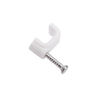 Пластиковая плоская скоба Volsten 7 мм 50 шт.V02-6W-2-07-050 9559