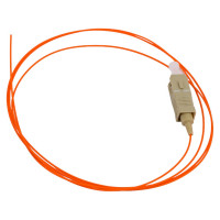 Пигтейл Hyperline FPT-B9-62-SC/PR-1M-LSZH-OR волоконно-оптический MM 62.5/125, SC, 1 м, LSZH 27869