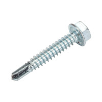 Кровельный саморез КРЕП-КОМП цинк 7 мкм, без шайбы, 6,3х38 150 шт скбш6338ф