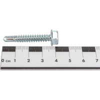 Кровельный саморез КРЕП-КОМП цинк 7 мкм, без шайбы, 6,3х38 150 шт скбш6338ф