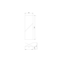 Настенный светодиодный светильник Elektrostandard 40106 LED Snip, LED белый a055427