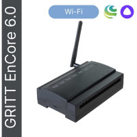 Умное реле GRITT 6 групп на Din-рейку EnCore 6.0WF 433 + WiFi работает с Алисой 32006