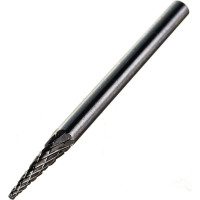 Борфреза цельная коническая (3х11х3х38 мм; ВК8) ИНСТУЛС 00001337709