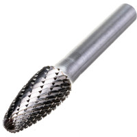 Борфреза гиперболическая со сферическим торцом (12х25х8х70 мм; ВК8) ИНСТУЛС 00001425073