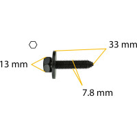 Автокрепеж для GM 10 шт 11503668 КрепАвто M2209