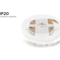 Светодиодная лента Apeyron 12В, 7,2Вт/м, smd5050, 30д/м, IP20, 360Лм/м, ширина подложки 10мм, 5м 00-149