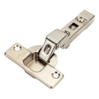 Мебельная полунакладная петля Hettich 35 мм, быстрого монтажа, никелированная 953171