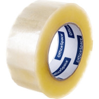 Упаковочная клейкая лента OfficeSpace 48 мм х 200 м, 40 мкм, прозрачная, инд. упаковка КЛ_22060