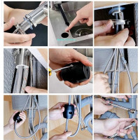 Смеситель для кухни с выдвижной лейкой TSARSBERG тип ГОСТ См-МОЦБИвА TSB-123-001