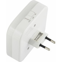 Светильник-ночник Uniel White Sensor 2хUSB DTL-321 UL-00007348