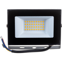 Светодиодный прожектор Uniel 30W 3000K IP65 200-250В BLACK ULF-F21 UL-00007732