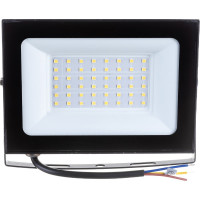 Светодиодный прожектор Uniel 50W 6500K IP65 200-250В BLACK ULF-F21 UL-00007365