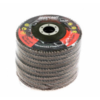 Диск лепестковый торцевой по металлу (10 шт; 125x22.2 мм; P40) Orientcraft OCF1252240