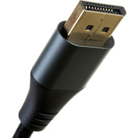 Кабель DisplayPort->HDMI Cablexpert 4K, 1.8м, 20M/19M, черный, экран, пакет CC-DP-HDMI-4K-6