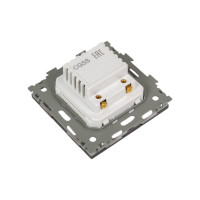 USB розетка CGSS 2.1А черная Практика PL-W201U-BCM