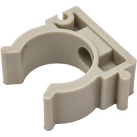 Опора для труб RTP одинарная, D25, серая 10974