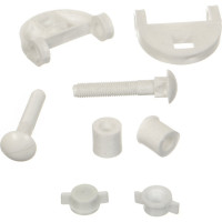 Сиденье для унитаза Melodia della vita овал, белый мрамор 193760